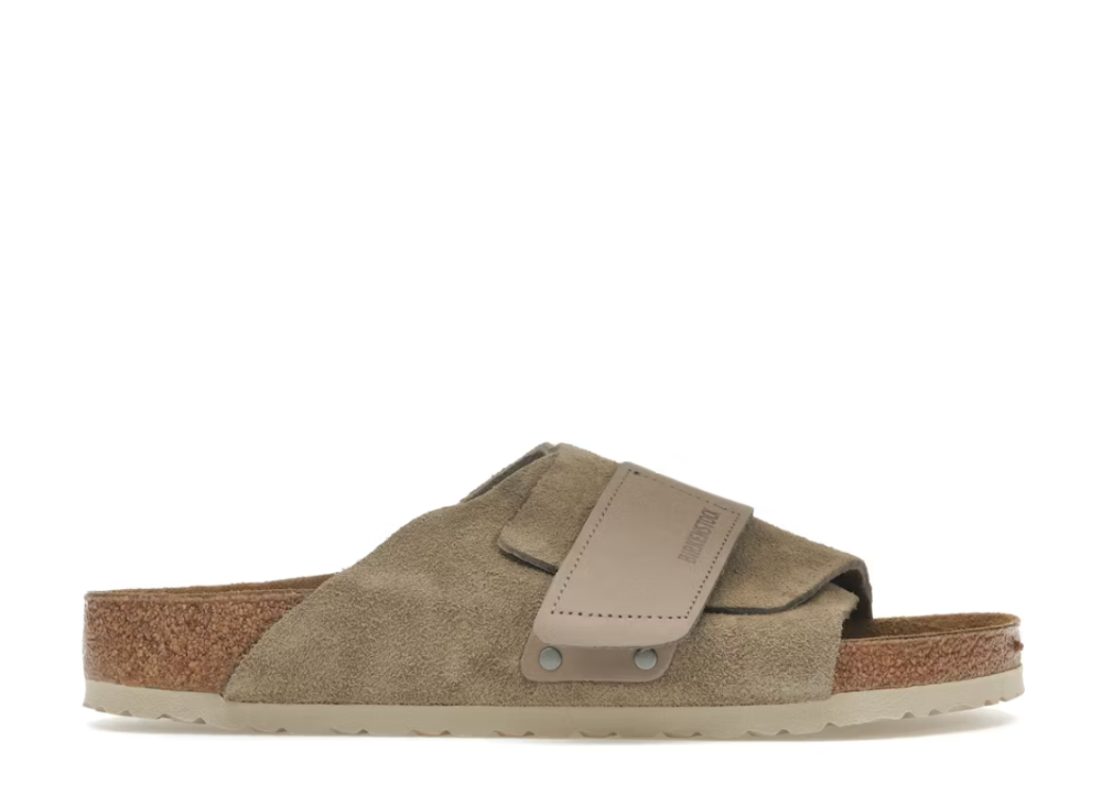 Birkenstock Kyoto Nubuck Suede Taupe (9865112224071)