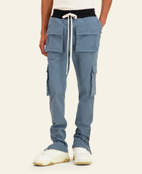 PANTALON CARGO FP - BLEU