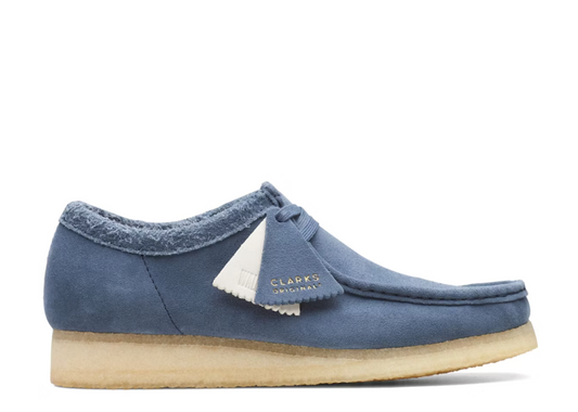 Clarks Originals Wallabee Blue Suede (9864852439367)