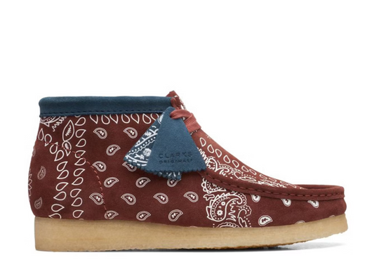 Clarks Originals Wallabee Boot Brick Paisley (9864848802119)