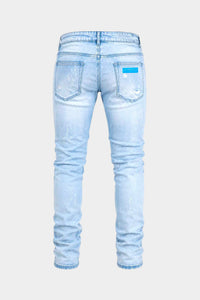 JEAN CRYSTAL BLUE DESTROY