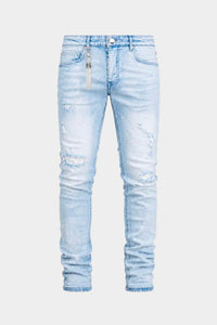 JEAN CRYSTAL BLUE DESTROY