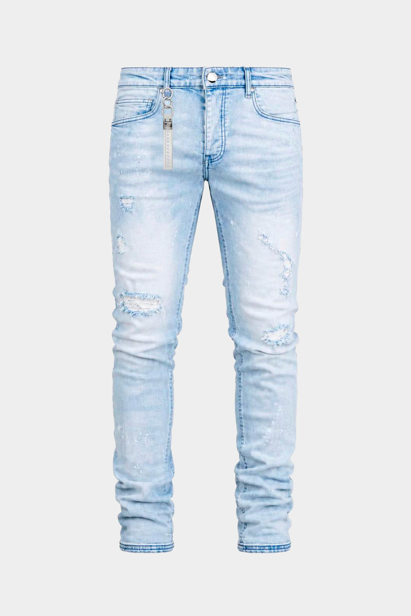 JEAN CRYSTAL BLUE DESTROY