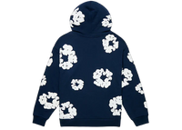 Denim Tears Cotton Wreath Hoodie Marine
