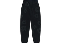 Denim Tears Cotton Wreath Sweatpants Noir Monochrome