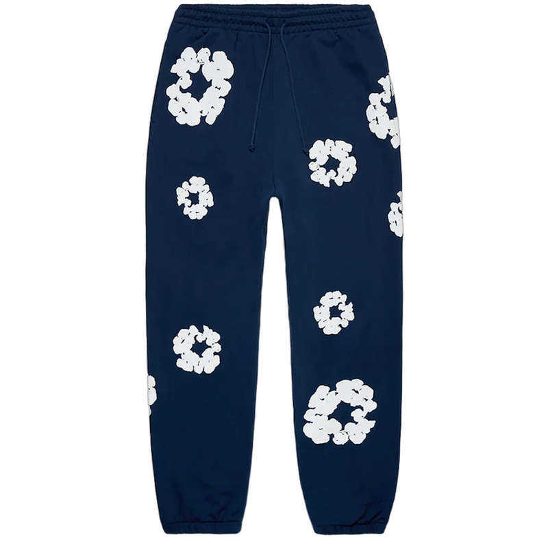 Denim Tears Cotton Wreath Sweatpants Navy