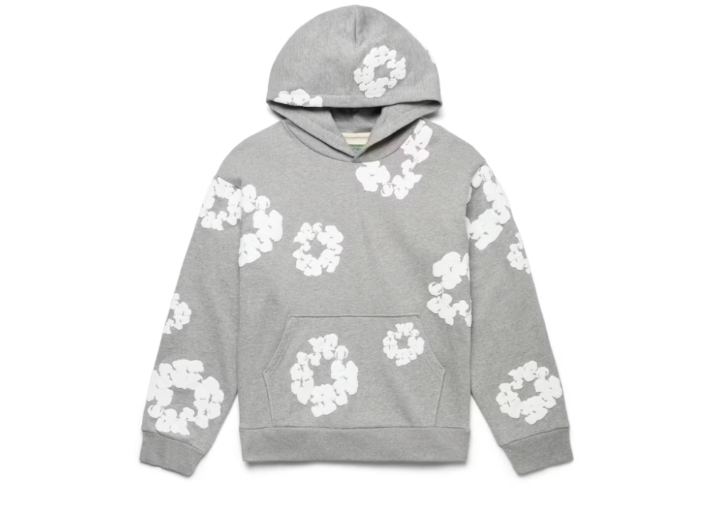 Denim Tears The Cotton Wreath Sweatshirt Grey (9864984297799)