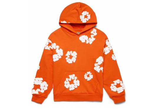 Denim Tears The Cotton Wreath Sweatshirt Orange (9864978366791)