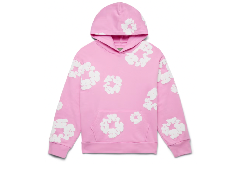 Denim Tears The Cotton Wreath Sweatshirt Pink (9864978334023)