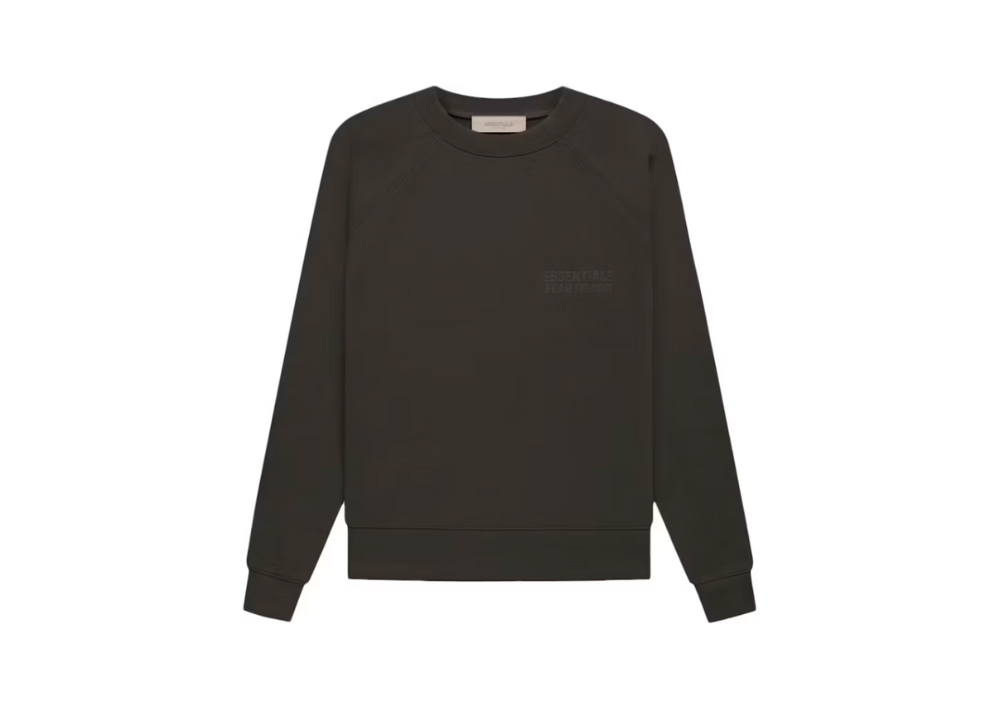 Fear Of God Essentials Crewneck Off Black (9868296749383)