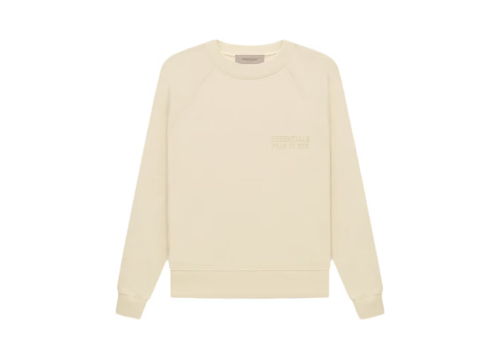 Fear Of God Essentials Crewneck Egg Shell (9868297044295)