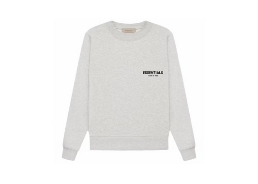 Fear Of God Essentials Crewneck Light Oatmeal (9868296913223)