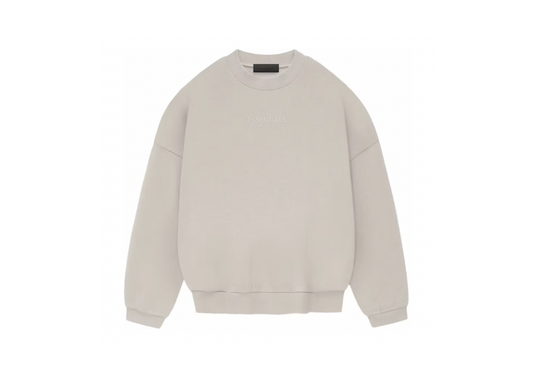 Fear Of God Essentials Crewneck Silver Cloud (9916833923399)