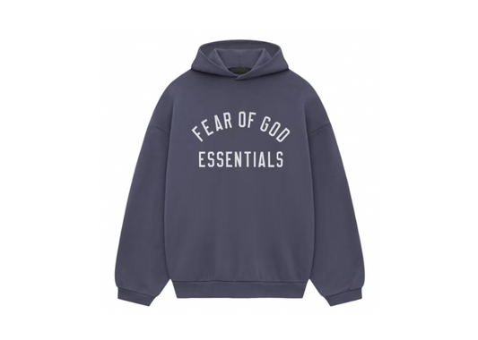 Fear Of God Essentials Fleece Hoodie Marine (10004603666759)