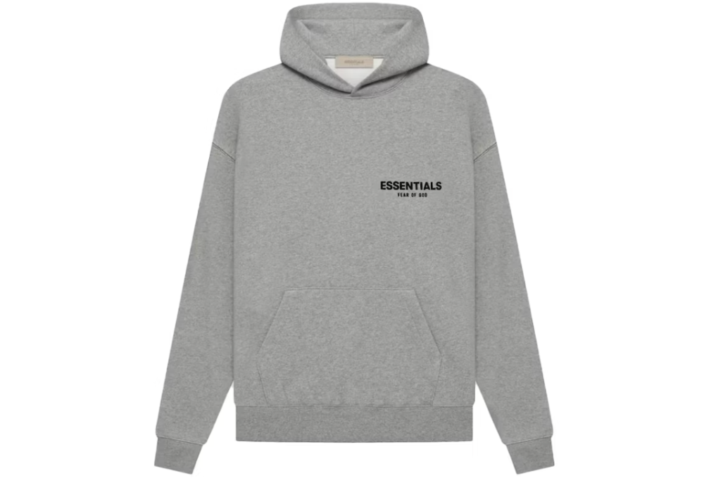 Fear Of God Essentials Hoodie Dark Oatmeal (9865147351367)