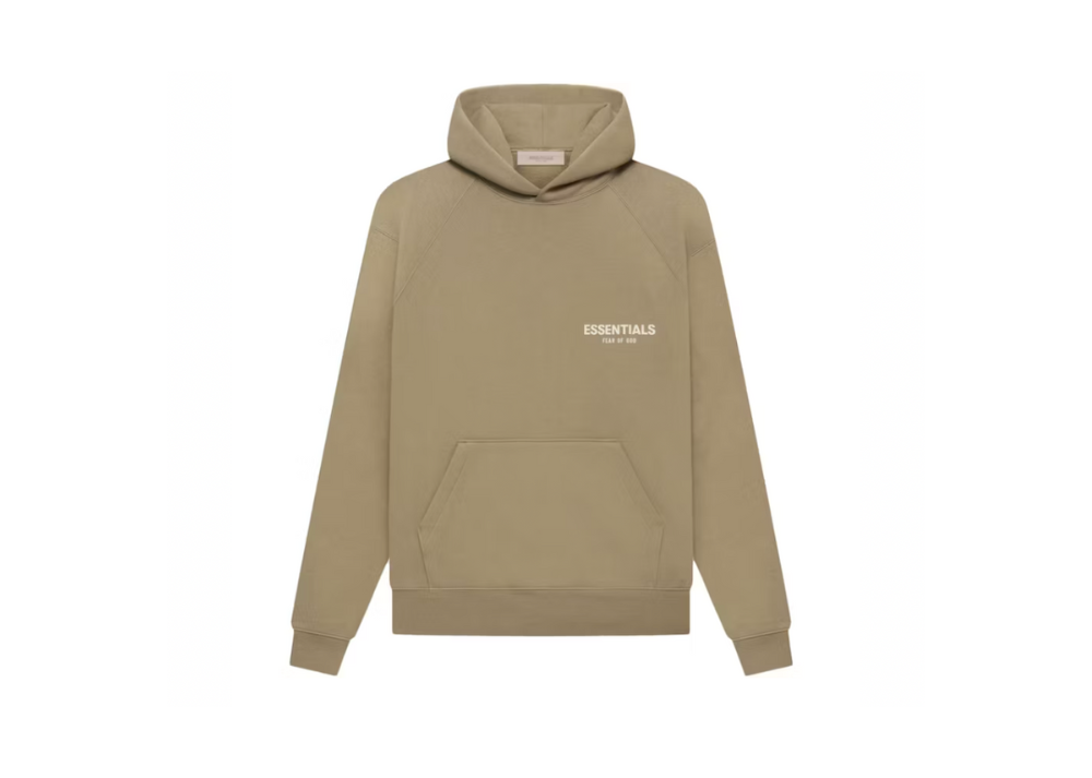 Fear Of God Essentials Hoodie Oak (9868297797959)