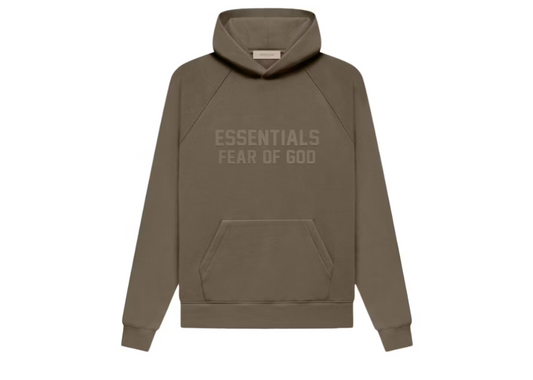 Fear Of God Essentials Hoodie Wood (9864967225671)