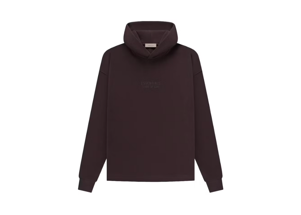 Fear Of God Essentials Relaxed Hoodie Plum (9868296716615)