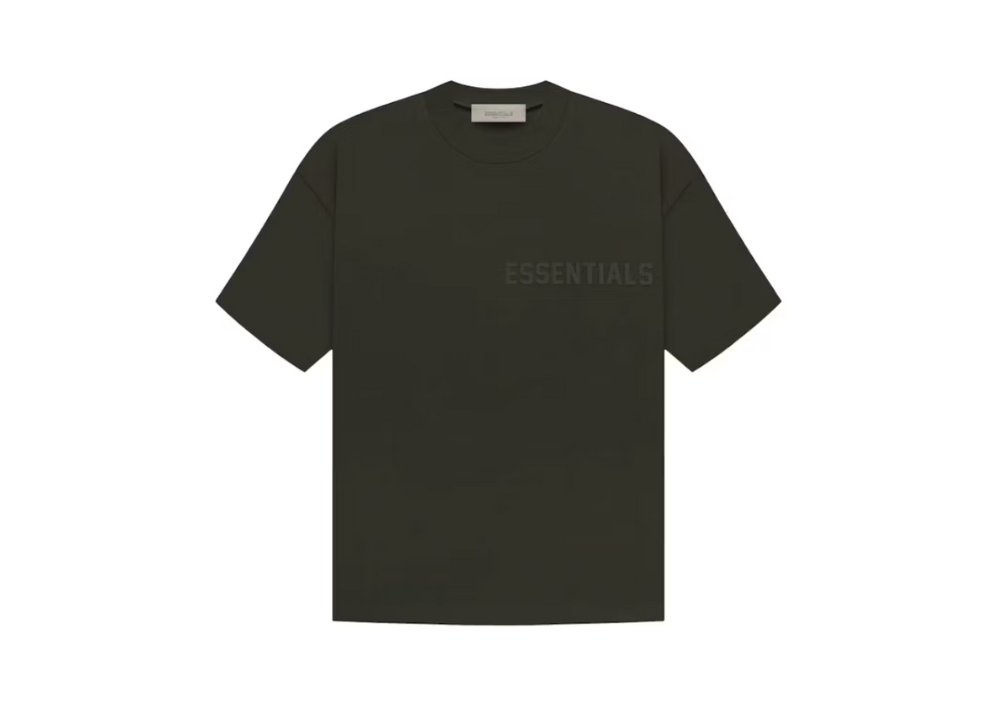 Fear Of God Essentials SS Tee Off Black (9868301828423)