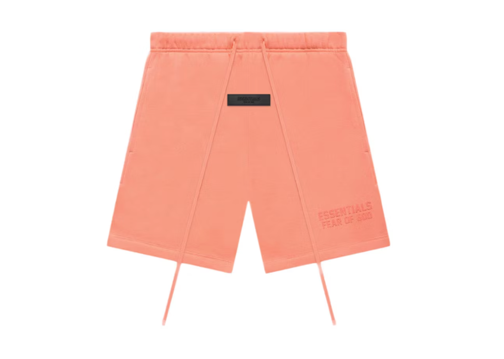 Fear Of God Essentials Sweatshorts Coral (9868297568583)