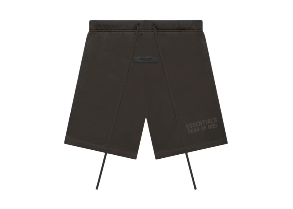 Fear Of God Essentials Sweatshorts Off Black (9868297503047)