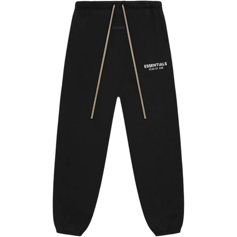 Fear of God Essentials Sweatpants Fleece Black White