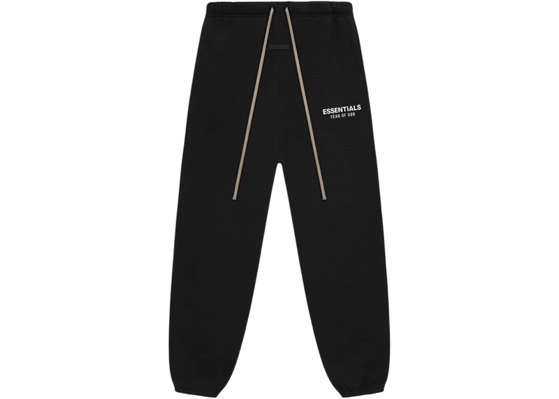 Fear of God Essentials Sweatpants Fleece Black White