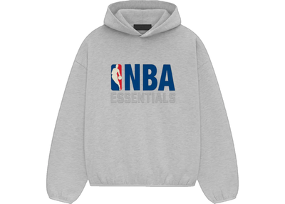 Fear of God Essentials Hoodie NBA Light Heather