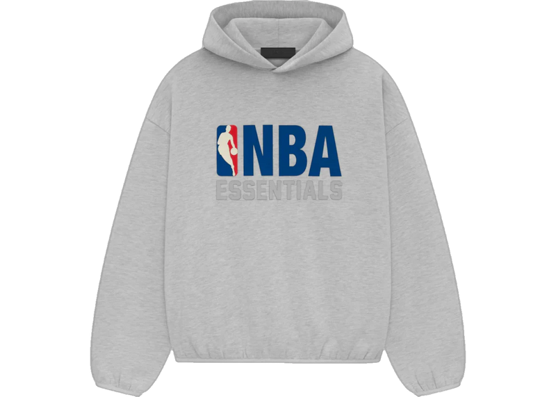 Fear of God Essentials Hoodie NBA Gris clair chiné