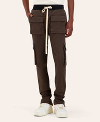 PANTALON CARGO FP - MARRON