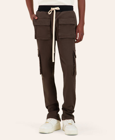 PANTALON CARGO FP - MARRON