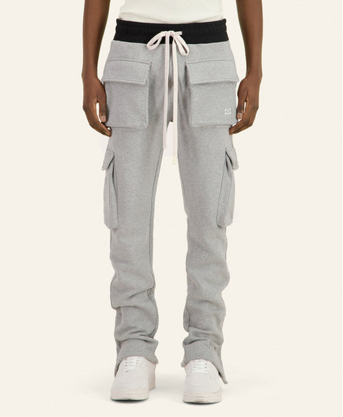 PANTALON CARGO FP JOGGING - GRIS CHINÉ