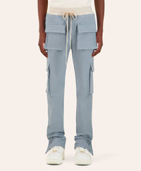 PANTALON CARGO FP - BLEU CLAIR