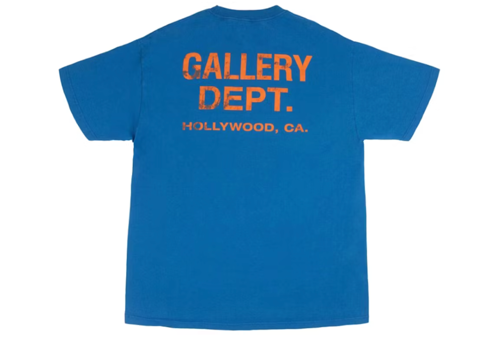 Gallery Dept. Vintage Souvenir T-Shirt Blue (9865145942343)