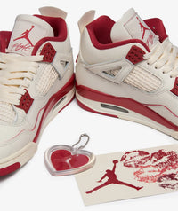 Air Jordan 4 Retro Valentine's Day Sierra Red