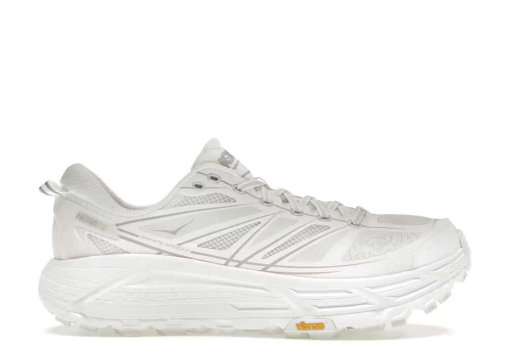 Hoka One One Mafate Speed 2 White Lunar Rock (9864909521223)