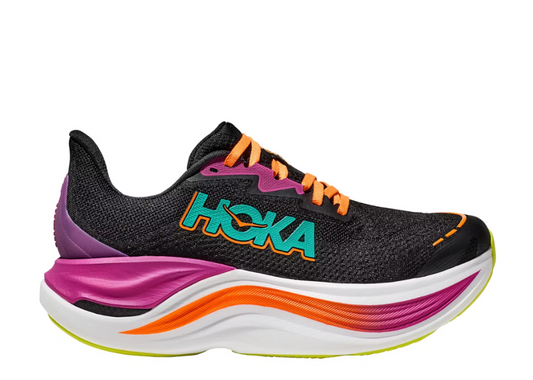 Hoka One One Skyward X Black Electric Aqua (9864908636487)