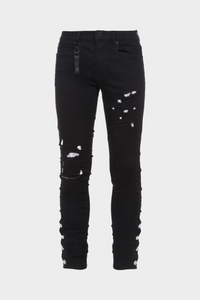 Jeans skared Black / Silver