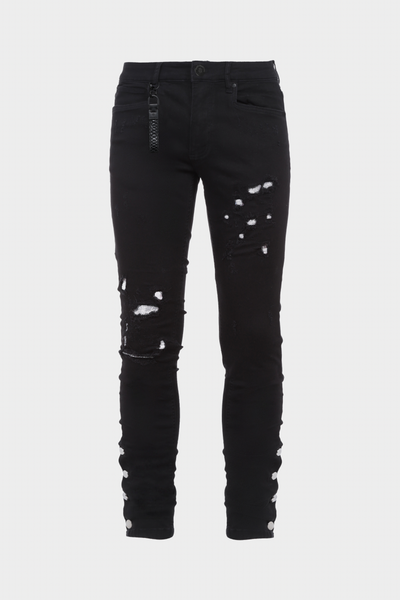Jeans skared Black / Silver