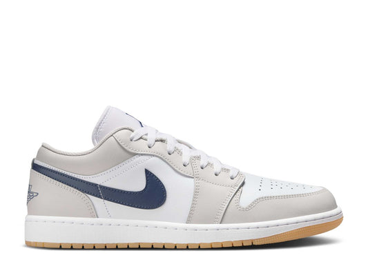Air Jordan 1 Low Midnight Navy Neutral Grey (10224195141959)
