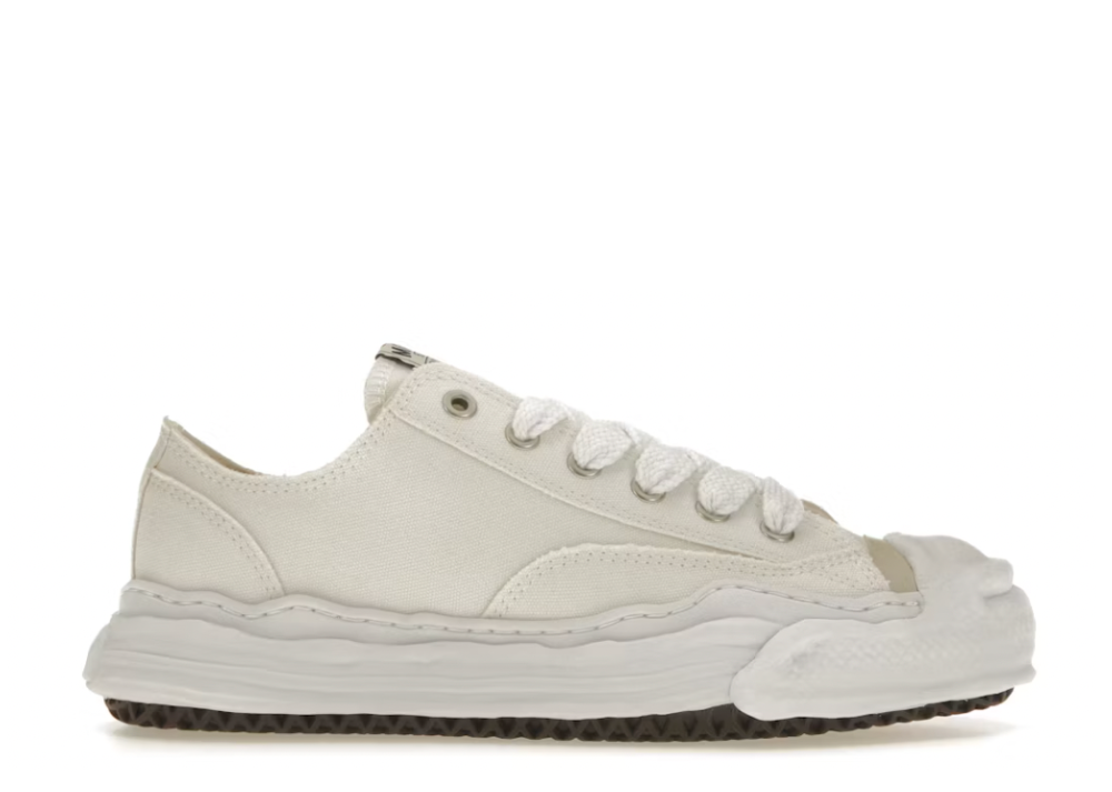 Maison Mihara Yasuhiro Hank OG Sole Canvas Low White (9864904802631)