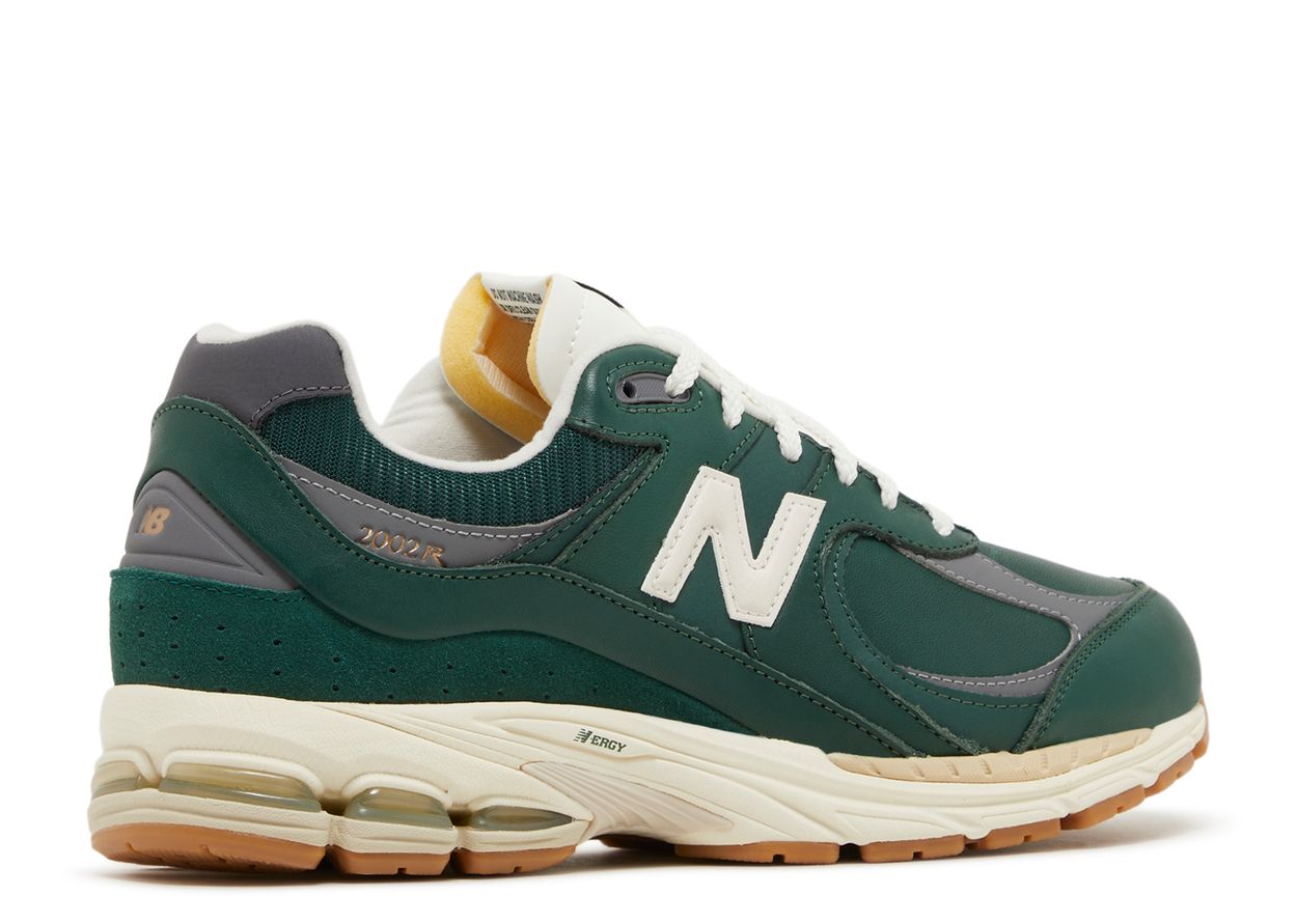 New Balance 2002R Nightwatch Green Vintage Leather (9864884126023)