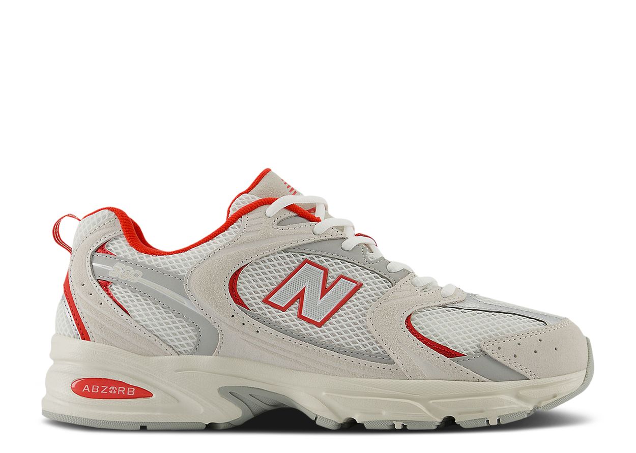 New Balance 530 Beige Red (9865358868807)