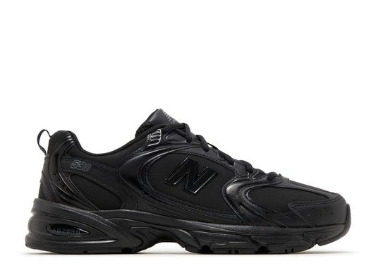 New Balance 530 Triple Black Leather (9865089188167)