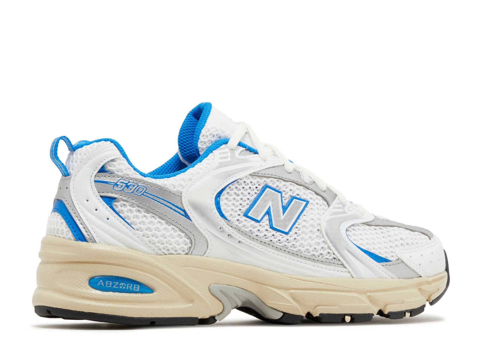 New Balance 530 White Blue Oasis (9865489613127)