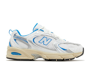 New Balance 530 White Blue Oasis (9865489613127)