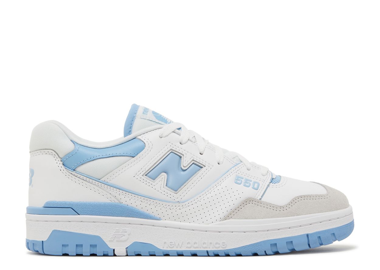 New Balance 550 White Blue Haze Rain Cloud (9865485418823)