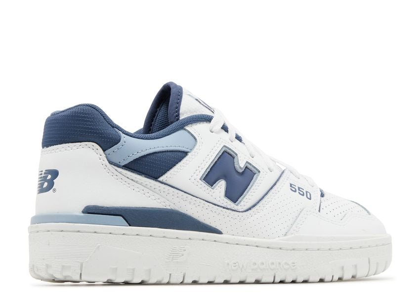 New Balance 550 White Vintage Indigo (9864914174279)