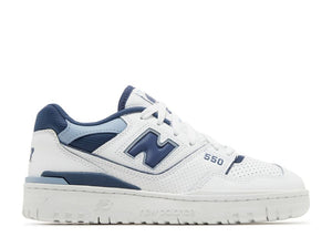 New Balance 550 White Vintage Indigo (9864914174279)