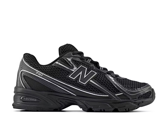 New Balance 740v2 Black Grey Silver (9864821113159)